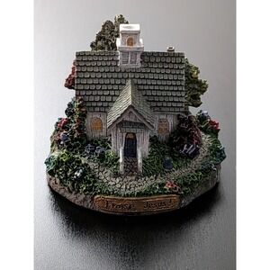 Thomas Kinkade The Forest Chapel: Praise Jesus Miniature Sculpture 2"